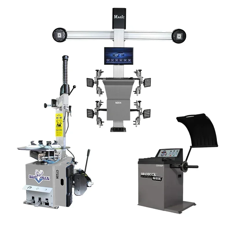 3d wheel alignment Tire changer machine and wheel balancer combo