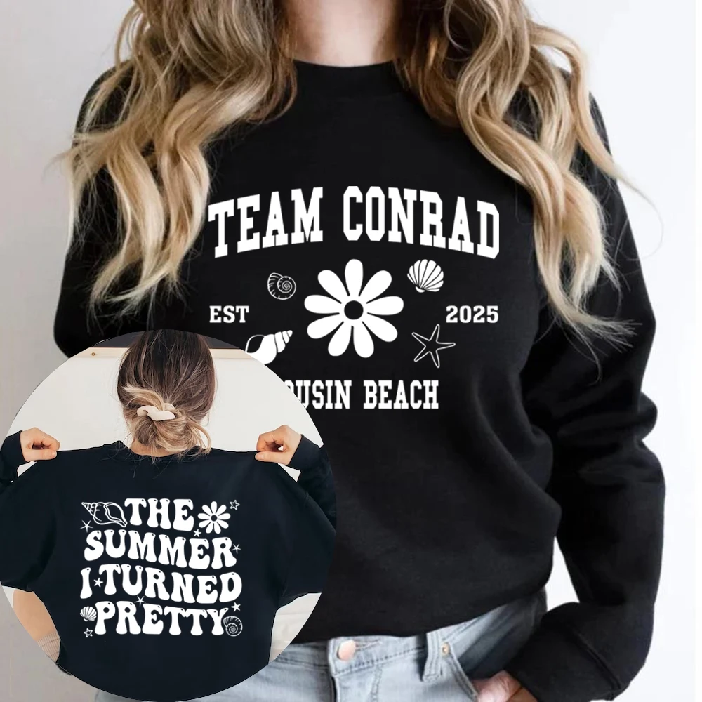 The Summer I Turned Pretty Team Conrad Sweatshirt TSITP Conrad Fisher Shirt Casual Long Sleeve Unisex Crewneck Sweatshirt Hoodie