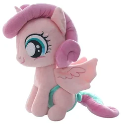 Cartoon Flurry Heart Horse Plush Doll Stuffed Toys 25CM