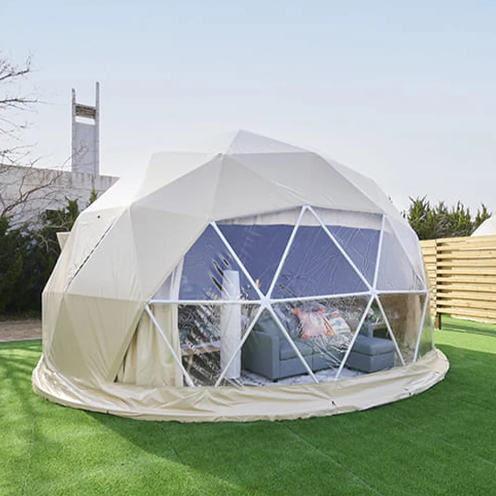 All-Season Insulation Desert Round Dome Tent House for Catering Theme Activities Banquet Halls Scenic Area Food Courts
