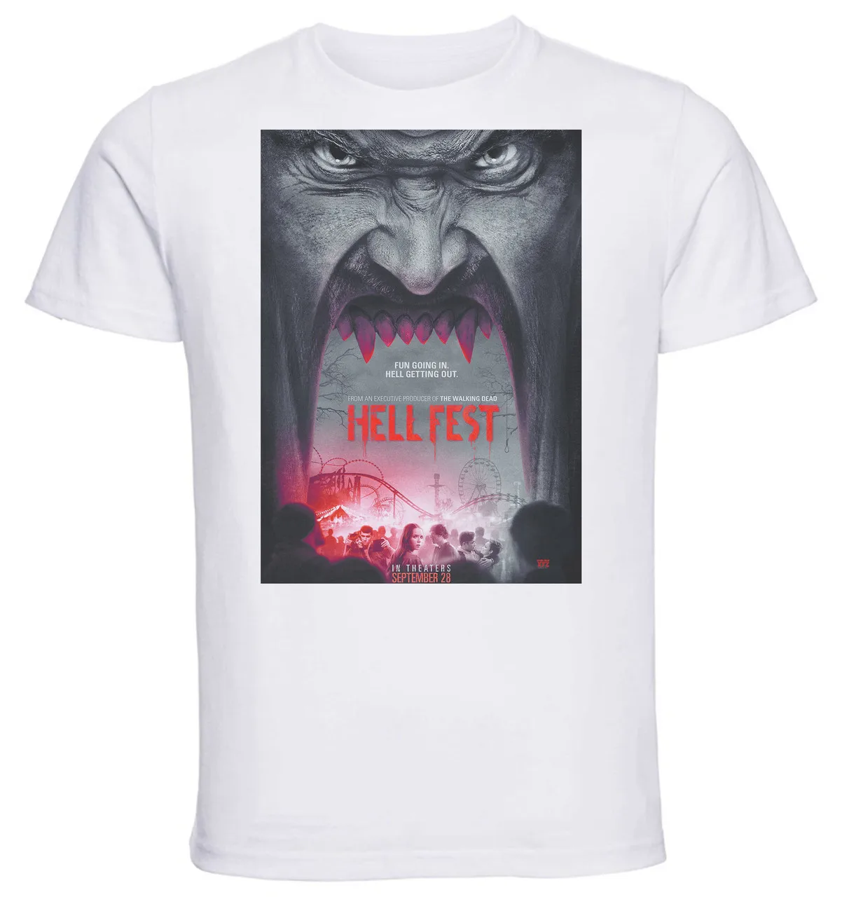 

T-shirt Unisex - White - Hellfest