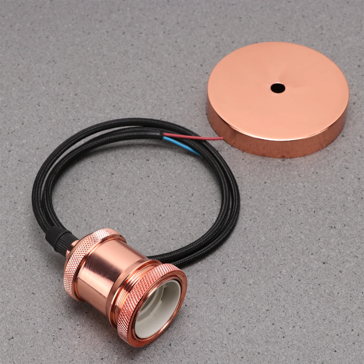 

Rose Gold Lamp Base Light Holder E27 Lamps Perfect Workmanship Decorative Practical