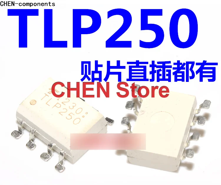 

10pcs Original optocoupler TLP250 straight Insert SMD