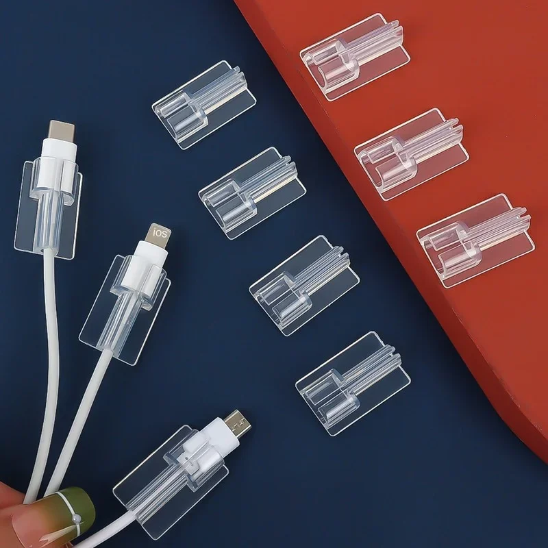 10/5/1PCS Soft Silicone Transparent Data Cable Protective Cover Clip for Apple IOS iPhone Charging Cord Clear Protector Sleeve image 2