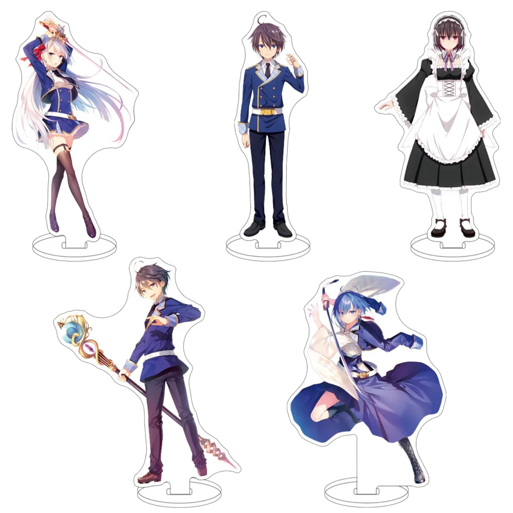 

Anime The Demon Sword Master of Excalibur Academy 15cm Acrylic Stand Model Figure Cosplay Characters Ornament Accessories Goods