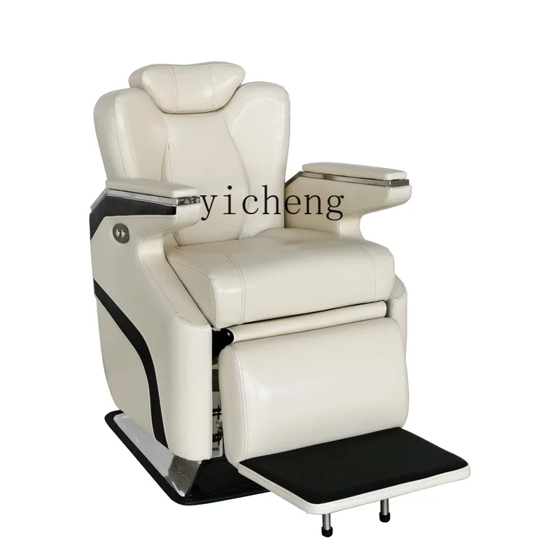 XL Shaving Electric Hair Cutting Chair Hair Salon Electric Rechargeable Hair Cutting Chair