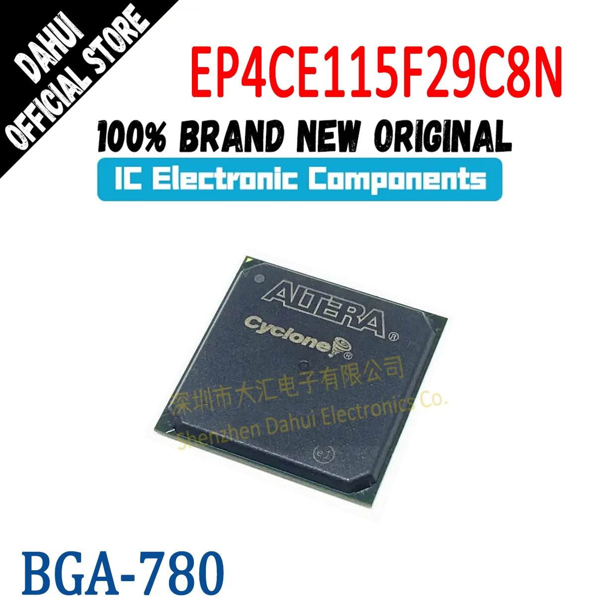 

EP4CE115F29C8N IC Chip 780-BGA Programmable Logic New Original