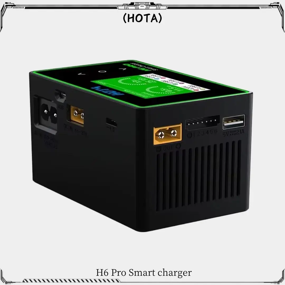 HOTA H6 Pro Duo AC 200W DC 700W 26A Mini caricabatteria 1-6S Lipo NiMh Li-ion Ni-Cd Digital RC Balance Caricatore Scaricatore