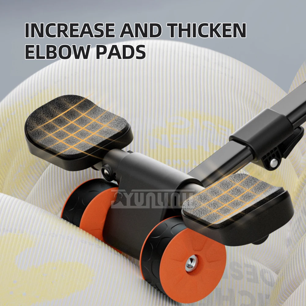 多機能ホームフラットサポート腹筋ローラーフィットネス機器アブ - Ab Roller Wheel With Elbow Support のレビューと価格