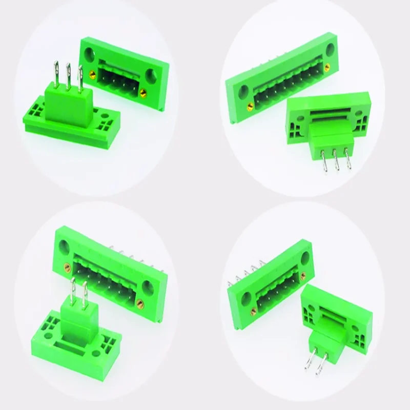 10pairs  Wall terminal 2EDGWB-5.08-2P - 24P/5.08mm 2P / 3P / 4P / 5P / 6P / 8P/10P -24pin  connectors and terminals