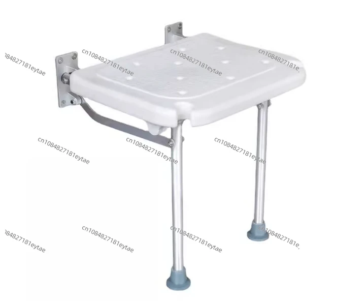 

Shower Bench Flip-up Screw-in Bath Seat Wall Mounted Bathroom Chair Stool Shower Head Slot for Elderly Seniors Disabled Folding