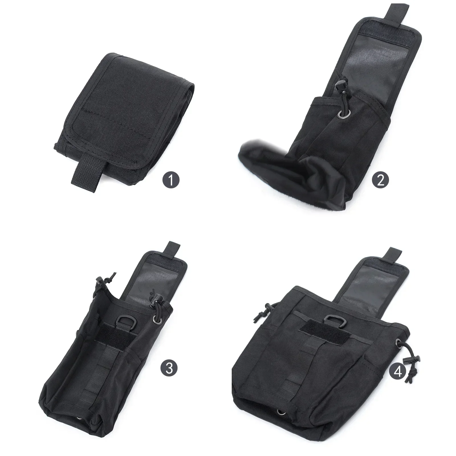 戦術的なモールダンプリサイクルバッグバッグロープマガジンリサイクルバッグ狩猟用品折りたたみポーチアクセサリー