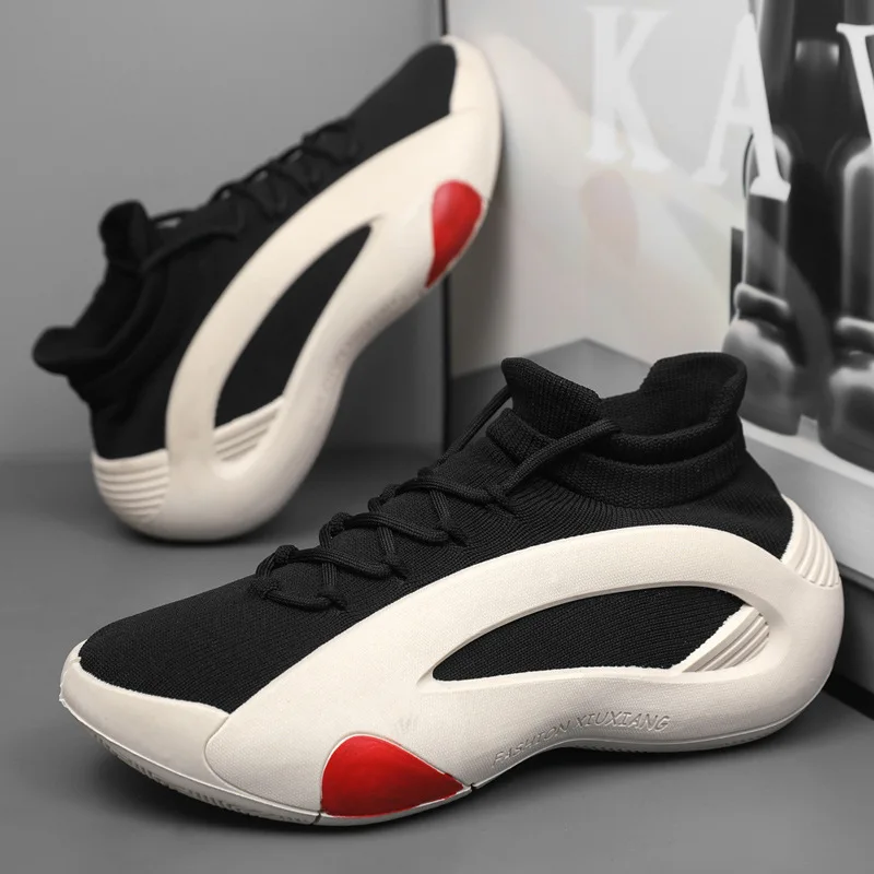 

2025 New Summer High-end Men's Trendy Versatile Mesh Breathable Thick-soled Youth Sports Casual Shoes
