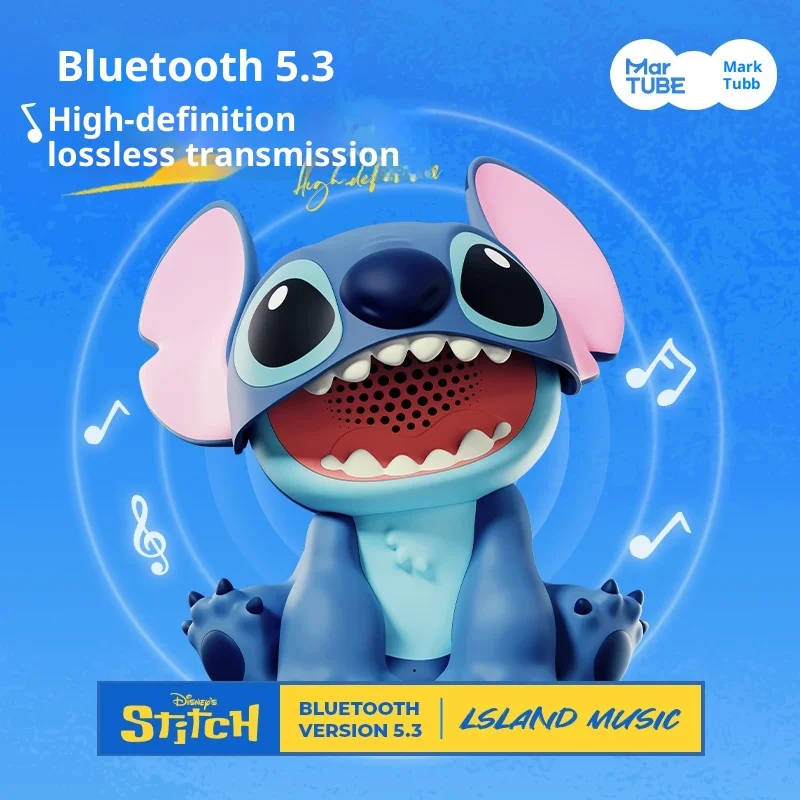 مكبر صوت بلوتوث صغير هدية عيد ميلاد لطيفة ديكور صوت عالي الجودة للفتيات مكبر صوت لاسلكي محمول بقوة البناء #4