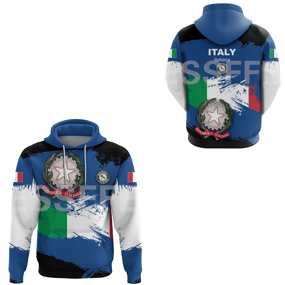 

NewFashion Custom Name Italy Army Camo Country Flag Retro Vintage Pullover Tracksuit 3DPrint Harajuku Jacket Casual Hoodies X16