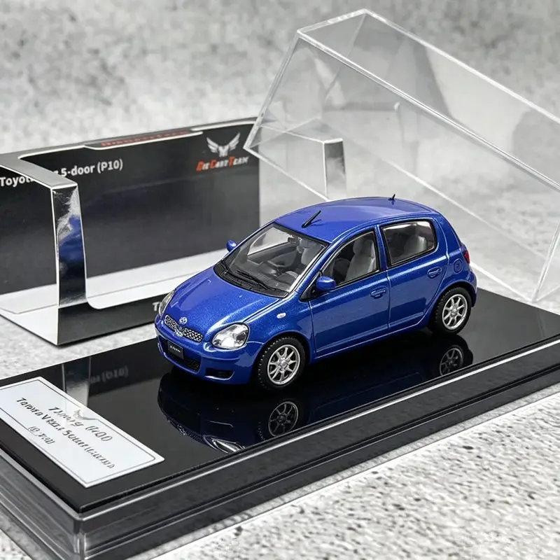 1:64 Vitz Yaris 5-door P10 Hatchback Alloy Retro Sports Car Model Diecasts Metal Classic Old Car Vehicles Model Simulation Gifts