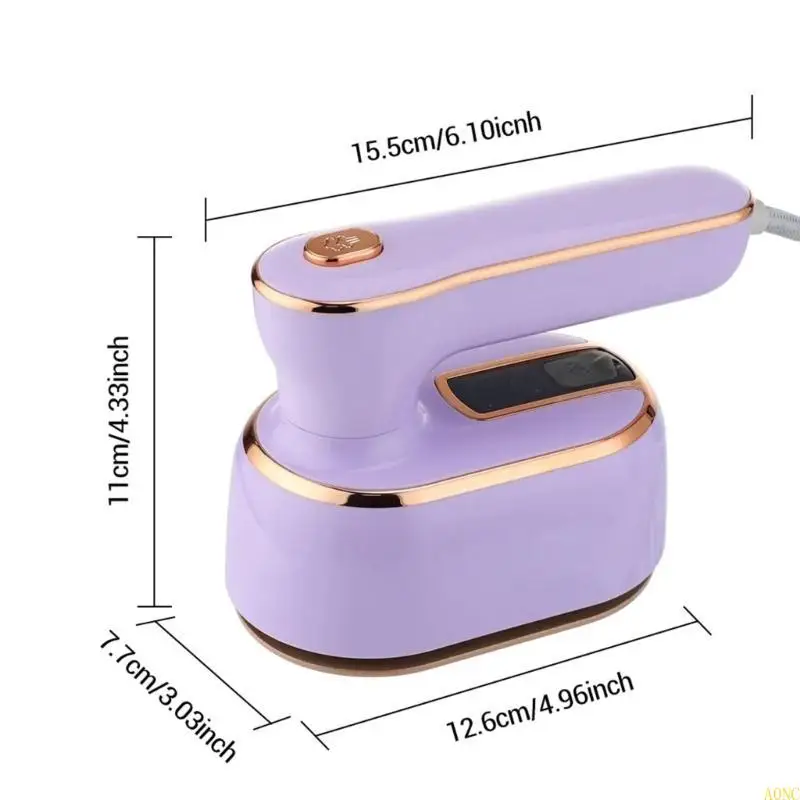 A0NC College 180 ° dobrável máquina passar a mão para roupas vestuário Os vapores suportam molhado seco