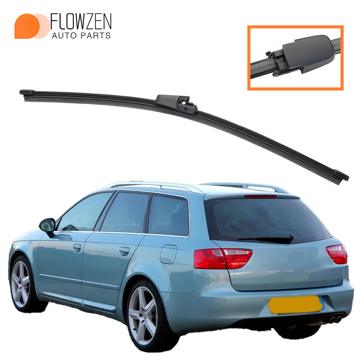 

1PC Rear Wiper Suitable For Seat Exeo ST 3R5 2009-2013 Car Parts Rear Windshield Wiper Blades Windshield Washer Accessori