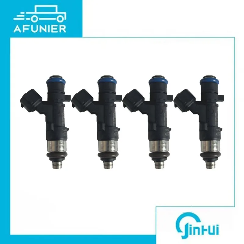 4Pcs Fuel Injector Nozzle For Nissan Note Micra III 3 C+C K12 E11 OE No.:0280158013,16600AX200
