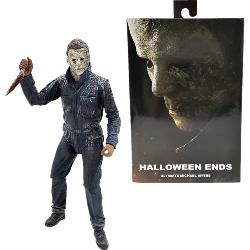 Neca 60651 Halloween Ends Ultimate Michael Myers Anime Action Figure Collection Doll Model Toy Christmas Birthday Gift