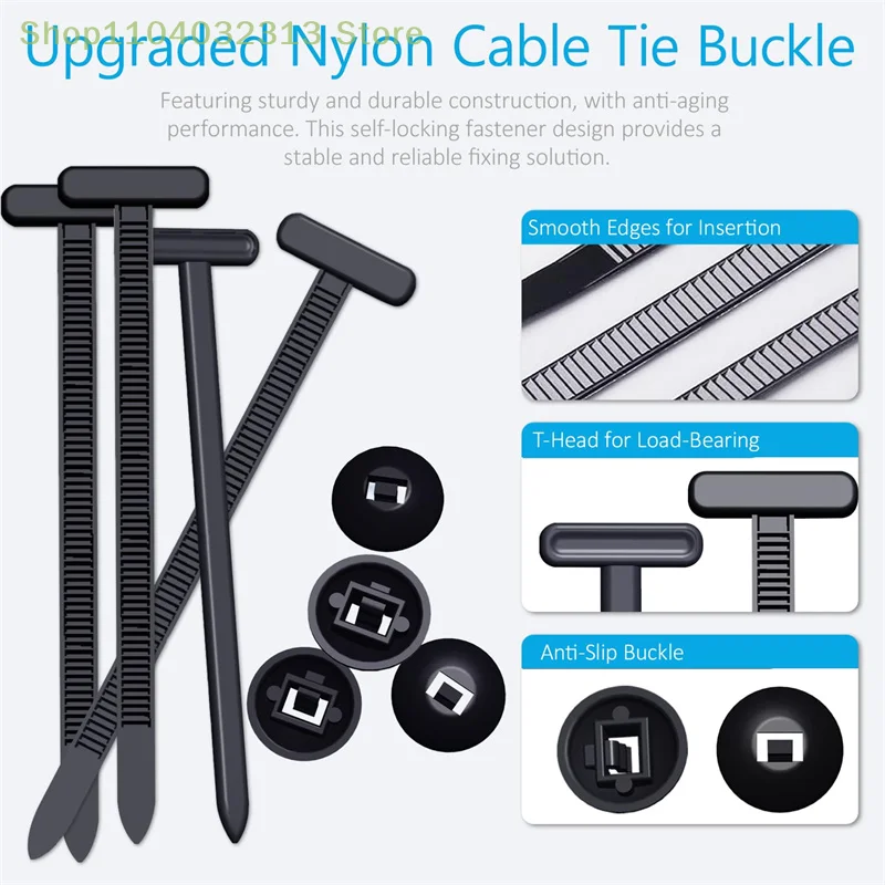 100 قطعة ربطة كابل النايلون مشبك السيارات السحابة المسمار استبدال كليب سيارة جذع محرك الحرس لوحة إدارة الأسلاك آمنة