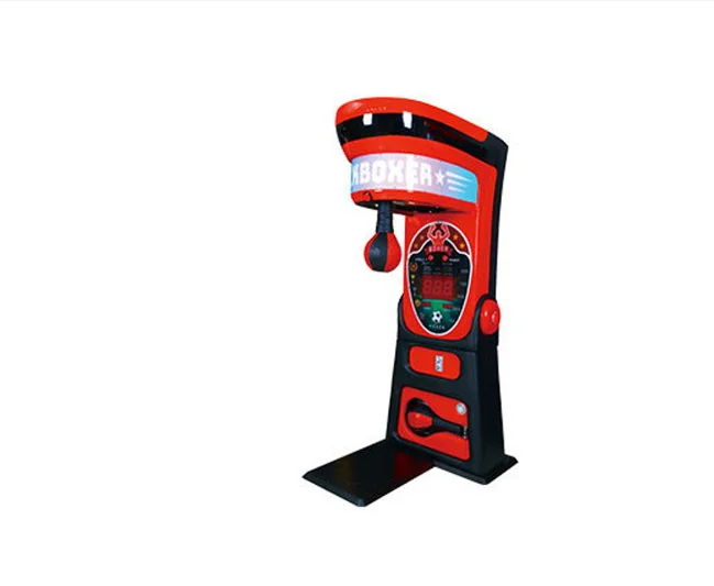 Newly designed amusement park arcade street boxing game punching metal box machine