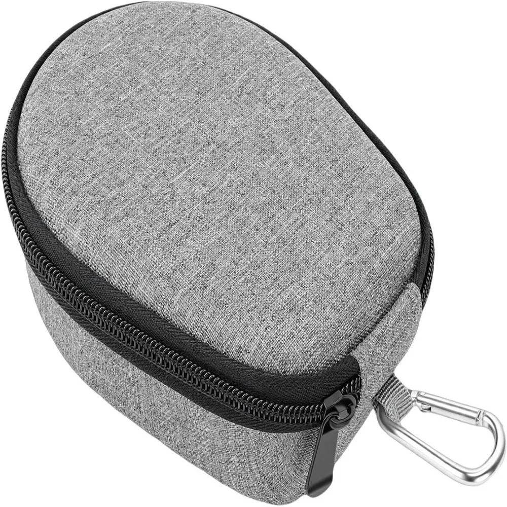 EVA Hard Case Nylon Exterior Durable Storage Case Soft Interior Lining Smooth Zipper for For Shokz/AS600/AS650/AS700