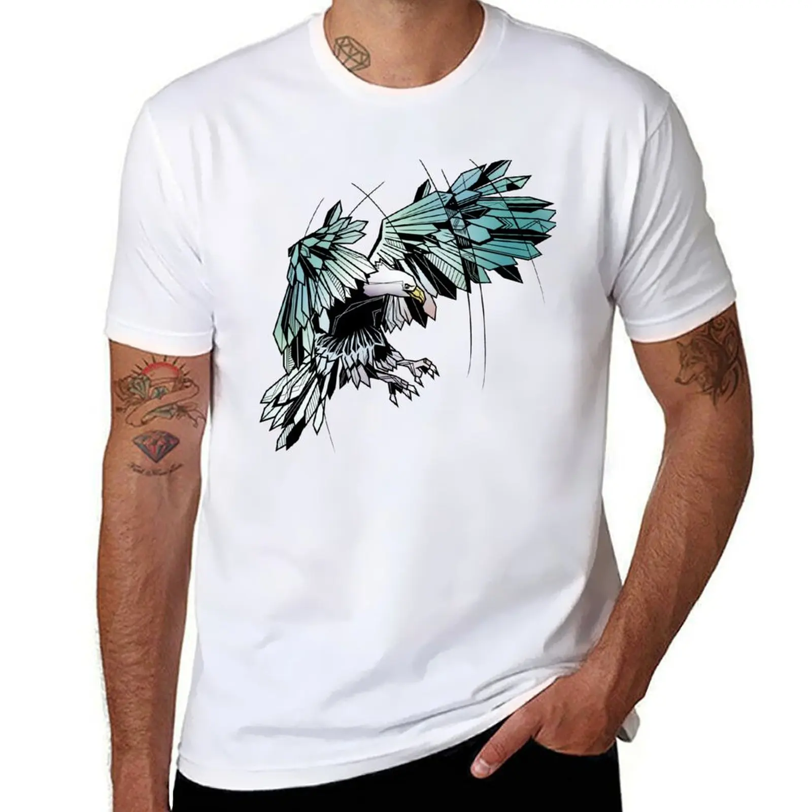 

eagle T-Shirt funny shirt humor plain dark Geometric t t shirts man