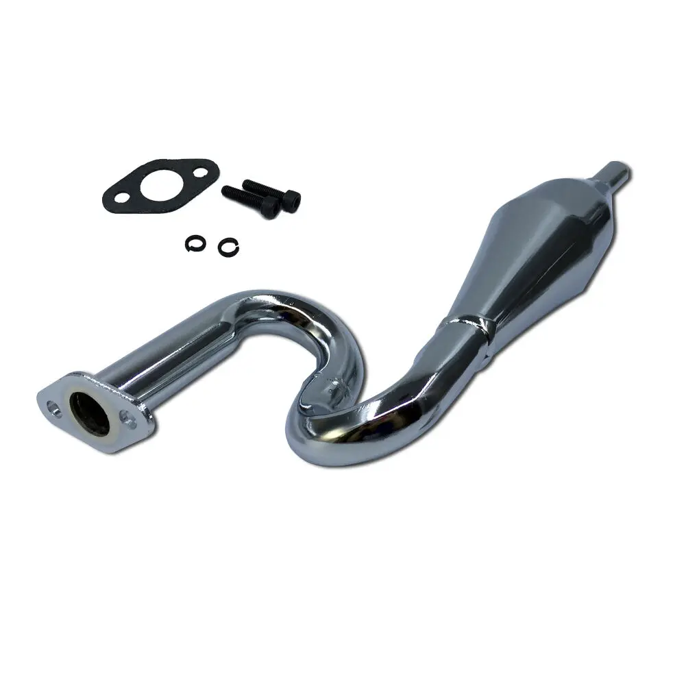 Metal Exhaust Pipe for 1/5 FS RACING CEN MONSTER TRUCK Rc Car Parts