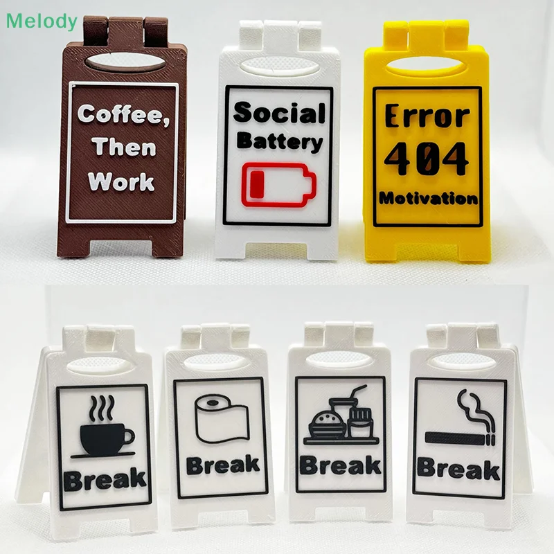 Humorous Office Desk Sign-