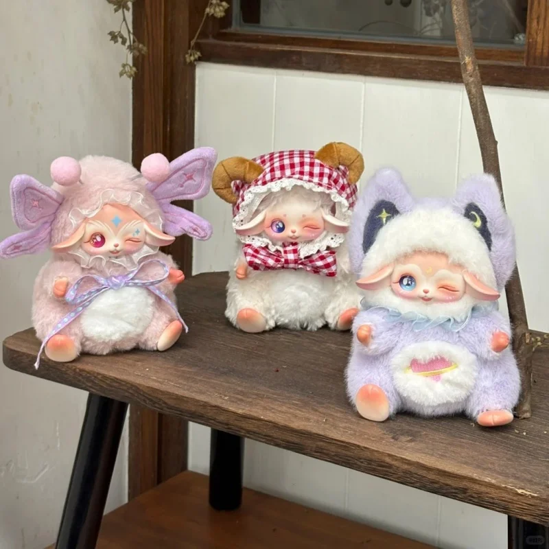 

Новая подлинная серия Sally Fantasy Fairy, виниловая плюшевая слепая коробка, кавайная виниловая кукла, украшения для дома, игрушка для девочек, подарок-сюрприз