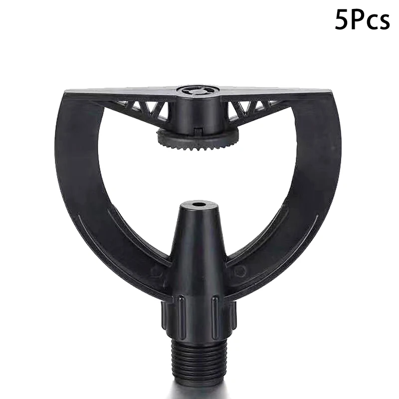 

HUA HUA 5 Pcs 1/2'' Refraction Nozzle With Male Thread Agriculture Tools 360 Degrees Pressure Mist Nozzle Water Sprinkler