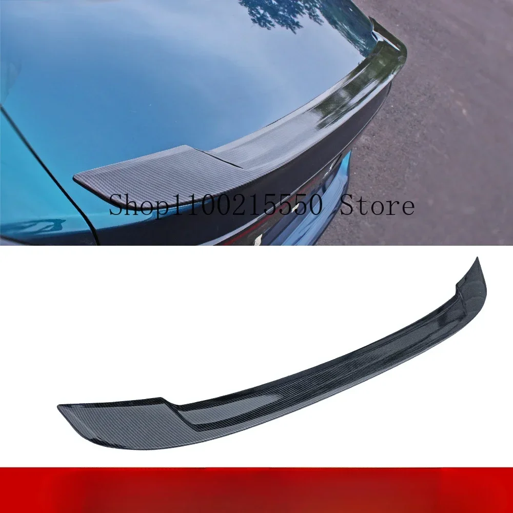 

АВТОМОБИЛЬНЫЕ аксессуары, подходят для Honda Accord Sedan 2023 2024, все новые, 11 лет, ABS, черный, из углеродного волокна, задний спойлер багажника, крыло, губа