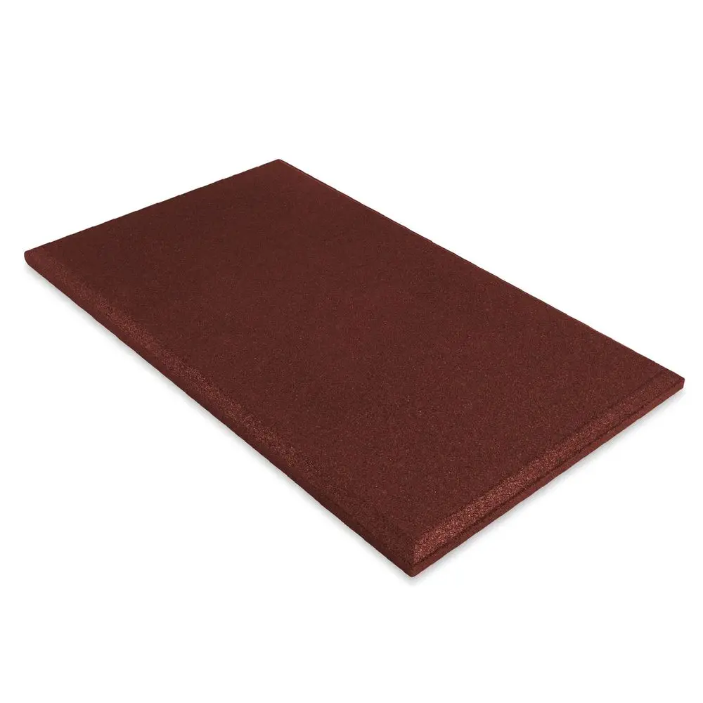 

Heavy Duty Commercial Grade Rubber Playground Safety Mat Playground Protection Mat for Swings and Slides 54 Long X 32 Wide x 2