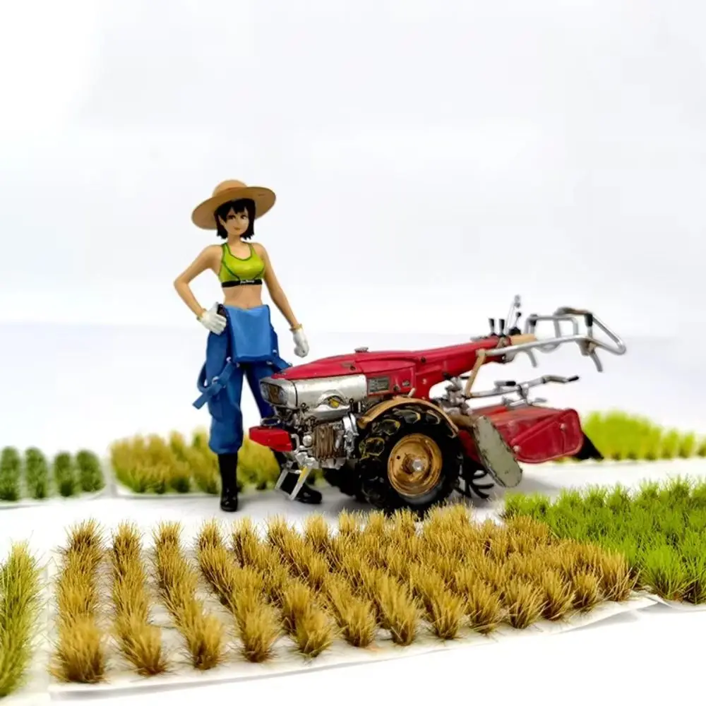 Static Scenery Grass Tuft Model Terrain Model Kit Simulation Miniature Grass Cluster Miniature Shrubs Bushes Model