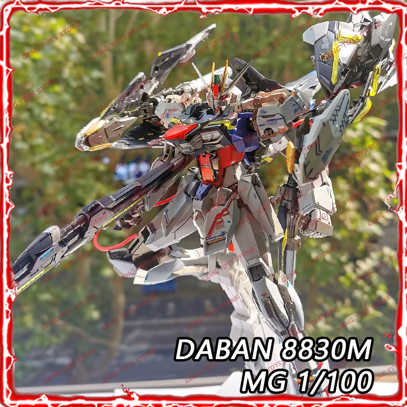 

DABAN 8829M Strike Action Figure GAT-X105 Anime Figures Alloy Skeleton Scale 1/100 Assembly Model Kit Plastic Toys Birthday Gift