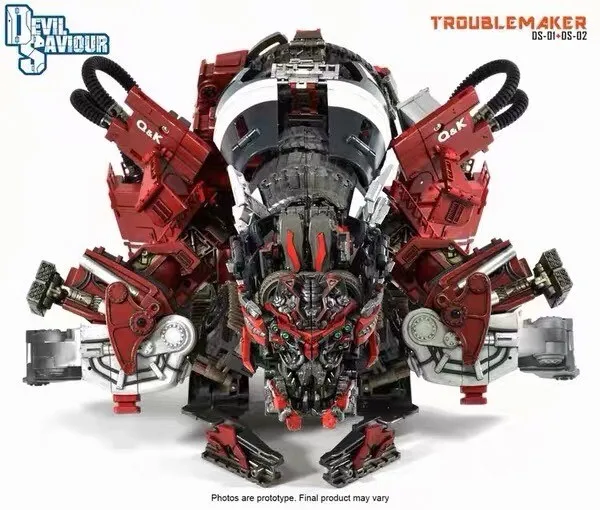 Devil Saviour DS01 Mixmaster Builders' 8 Combinazione Action figure Collezione di giocattoli per ragazzi