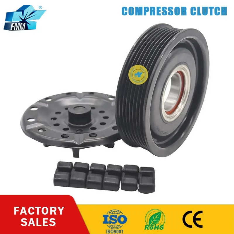 

FMM 6SEU14C 5SE12C A/C AC Compressor Clutch Pulley for TOYOTA Corolla RAV4 7Grooves 135mm
