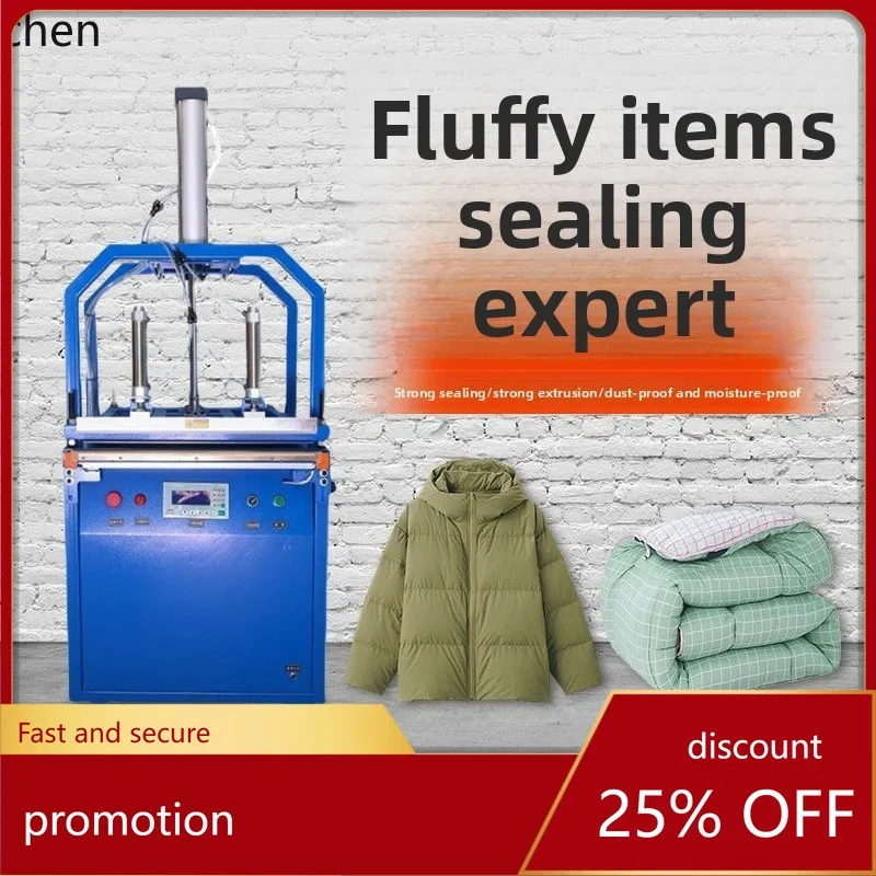 

HXL Automatic Compression and Vacuum Sealing Machine for Pillows, Down, and Quilts Packaging Machine