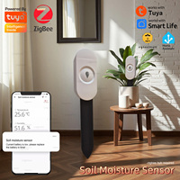 Zigbee Soil Tester Moisture Sensor Temperature and Humidity Meter Tuya Thermohygrometer Garden Automation Irrigation Detector