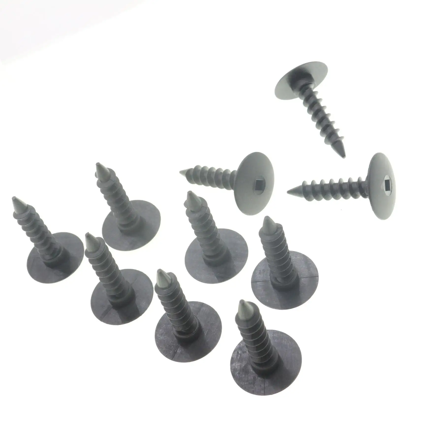 

10 Pcs Nylon Screw Clip Fastener For Bumper Panel Fender Liner Trim Compatible With GM Chrysler Chevy Cadillac Buick 6503819