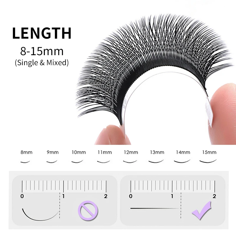 Bluebell YY Volume Lashes Y Shape Eyelash Extensions Y Style Hand Woven Double Tip 2D Premade Volume Fans Individual Faux Lashes