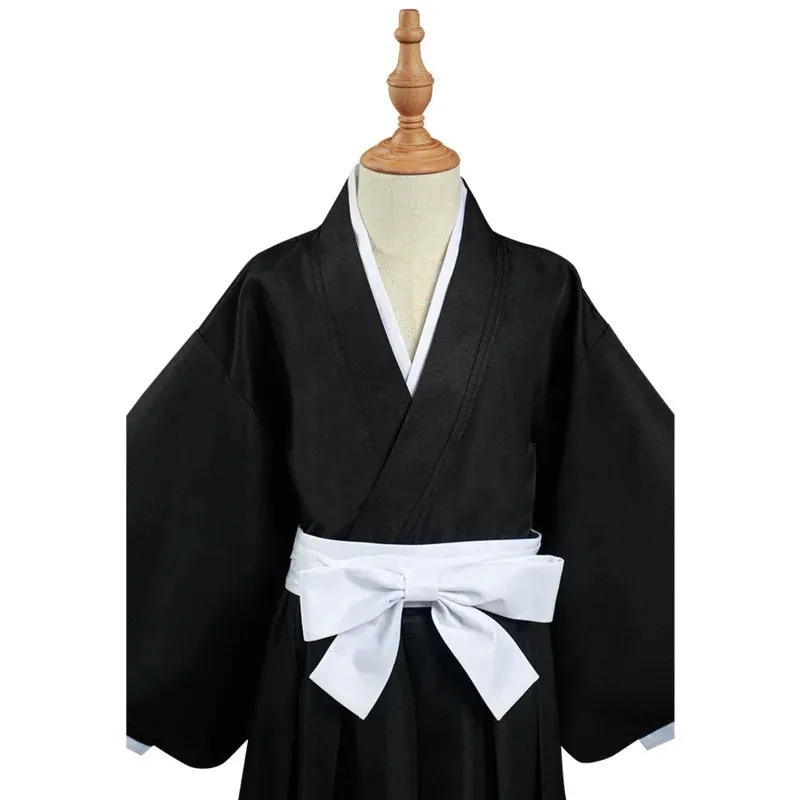 Silisili AAdult Bambini Bambino Candeggina Kurosaki ichigo/Kuchiki Rukia/Hitsugaya Toushirou Diepa Costume Cosplay Kimono Hal 2025 ☆   Nuovo