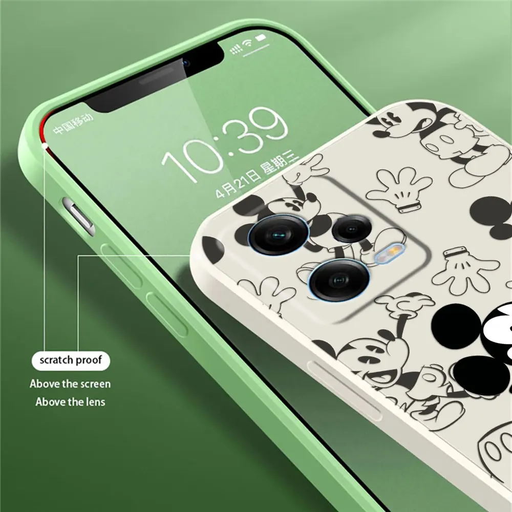 Baby Mickey Minnie Mouse Disney Fundas For Xiaomi Redmi Note 13 Pro Plus 12 12S 11 11S 10 10S 9 S 8 7 Pro 4G Case Silicone Cover