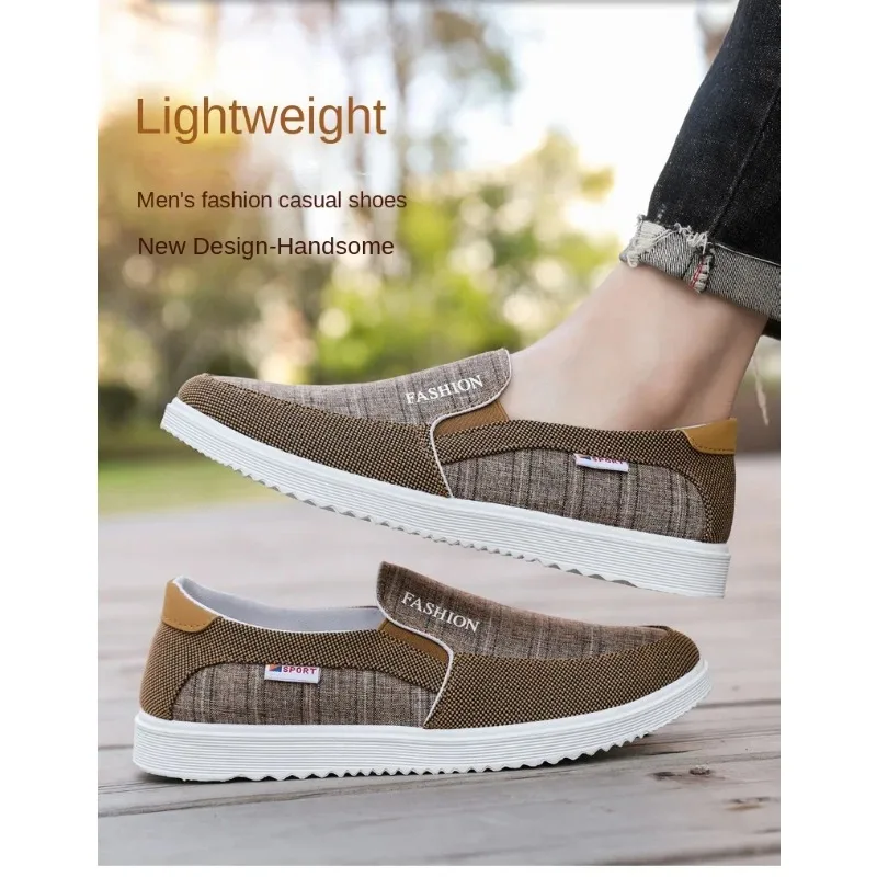 2026 Men Flats Non-Slip Men Loafers Fashion Male Drving Shoes Slip On Shoes Summer Lightweight Casual