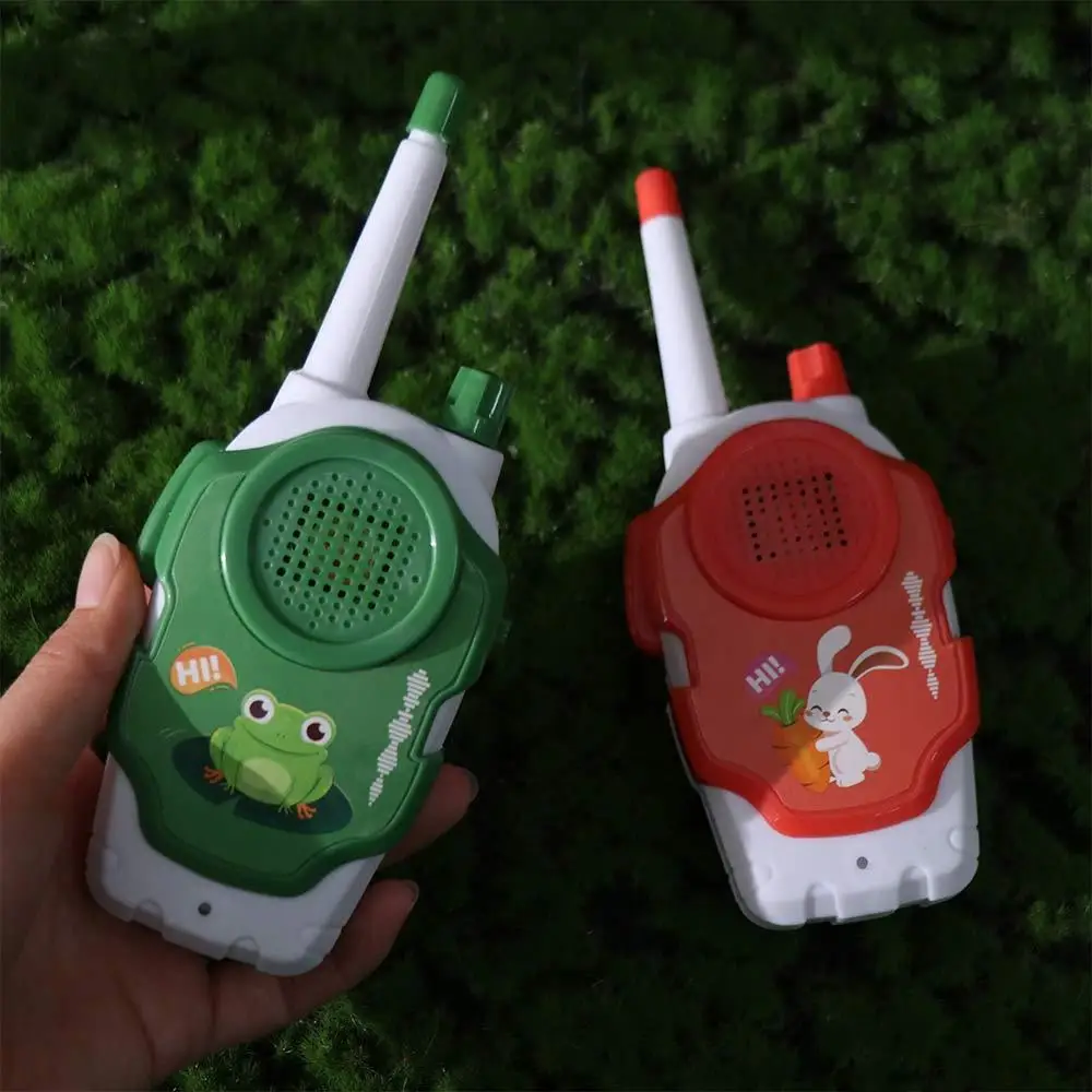 วิทยุ Interphone เด็ก Walkie Talkie ของเล่น Early การศึกษา 2-way เด็ก Intercom แบบพกพาไม่มีรังสี