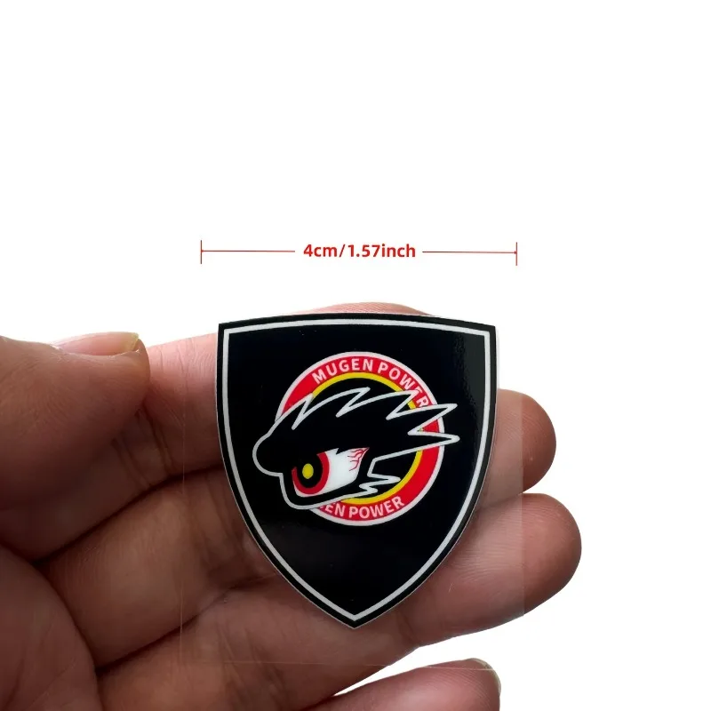 Black/Red/Yellow, Waterproof, Self-Adhesive, Body Decorative Decorative Car Decals, Shield, Dragon, Vinyl Stickers