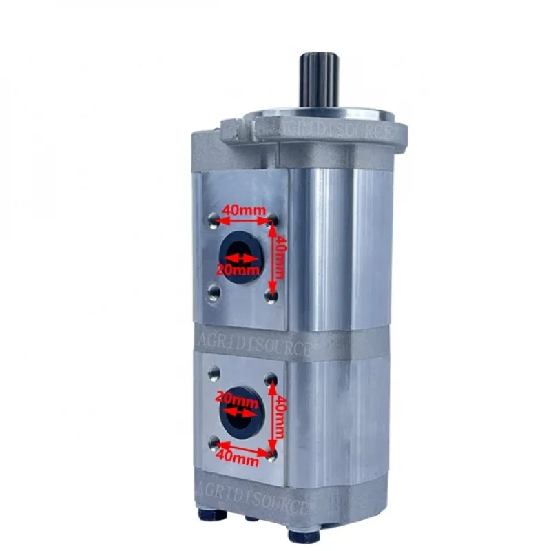 Novo produto: para peças de trator agrícola de máquinas e equipamentos agrícolas Foton Lovol TX1S 581200001     Bomba Dupla 25-16 Novo Produto 2