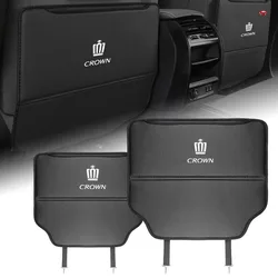 1Pcs Car Anti-Kick Pad Seat Back Protector Cover For Toyota Crown JZS171 JZS171W JZX175 JZX171 GRS180 181 182 183 184 200 201