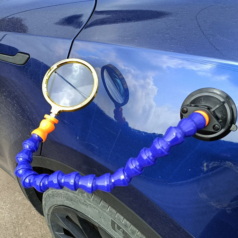 PDR แว่นขยายเครื่องมือสําหรับเครื่องมือกําจัดรอยบุ๋มเครื่องมือกําจัดรอยบุ๋มรถส่วนรถสําหรับ Dent Lifter